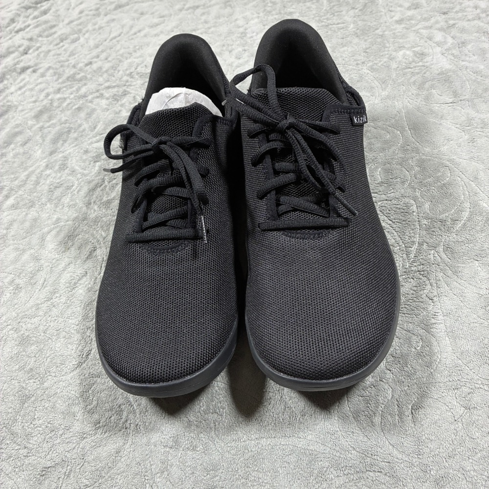 Kizik Mens Madrid Eco Knit Hands-Free Sneakers Size 11 Black Comfort Shoes - Picture 2 of 11